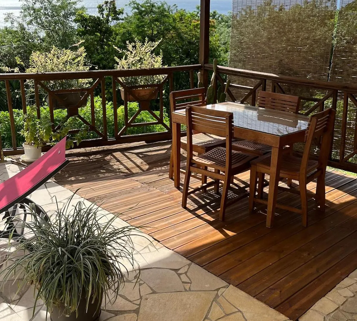Appartement Villa Schoelcher, Vue Sur Mer A 3 Min A Pied, Avec Piscine